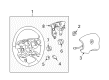 2001 Buick LeSabre Steering Wheel Diagram - 25748168