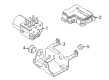 2006 GMC Sierra 1500 ABS Control Module Diagram - 89027170