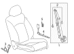 2018 Chevy Cruze Seat Belt Diagram - 19367618