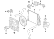 2015 Cadillac CTS Radiator fan Diagram - 22800706