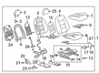 GMC Terrain Occupant Detection Sensor Diagram - 84646532