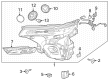 Chevy Trailblazer Headlight Diagram - 42859233