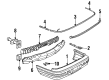 1993 Pontiac Bonneville Bumper Diagram - 16520213