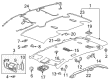 2019 Buick Enclave Door Handle Diagram - 20864479