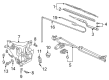 Pontiac Aztek Washer Reservoir Diagram - 19151260