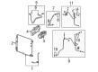 Cadillac SRX A/C Compressor Diagram - 19130463