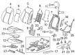 2018 Buick Regal TourX Seat Cushion Pad Diagram - 39066330