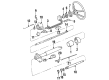 1994 GMC K1500 Suburban Steering Shaft Diagram - 26000724