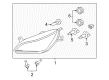 Saturn Sky Headlight Diagram - 25836064