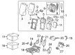 GMC Sierra 1500 Seat Cushion Pad Diagram - 84553679