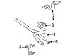 2001 Chevy Prizm Sway Bar Bracket Diagram - 94857918