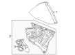 Chevy Camaro Window Motor Diagram - 22806507