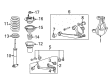 2009 GMC Sierra 3500 HD Coil Springs Diagram - 20842481