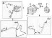 2009 Buick Lucerne Power Steering Pump Diagram - 19433020