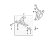 Chevy Control Arm Bolt Diagram - 94500353