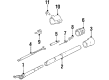 1986 Cadillac DeVille Steering Column Cover Diagram - 7847980