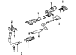 1998 Saturn SW2 Muffler Diagram - 21013360