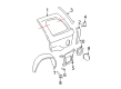 GMC Envoy XL Fender Splash Shield Diagram - 15133168