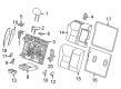 2023 Chevy Bolt EUV Seat Cushion Pad Diagram - 42792817