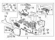 2022 GMC Canyon Center Console Base Diagram - 84661716