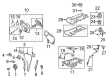 Chevy HHR Oil Filler Cap Diagram - 12594232