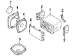 Chevy Metro Car Speakers Diagram - 30018022