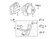 2019 Cadillac CTS ABS Control Module Diagram - 84642394