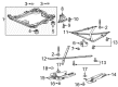 2017 Buick Verano Crossmember Bushing Diagram - 13307471