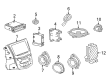 Chevy Trailblazer Car Speakers Diagram - 84190346