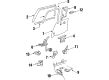 1989 Pontiac Bonneville Window Regulator Diagram - 20731187