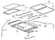 Cadillac XTS Convertible Top Motor Diagram - 22971787