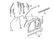 2004 Chevy Colorado Weather Strip Diagram - 19210208