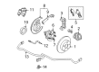 1999 Oldsmobile Intrigue Brake Line Diagram - 22163797