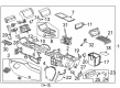 2012 Chevy Traverse Shift Knob Diagram - 25903490