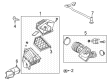 Cadillac CT4 Air Hose Diagram - 84891736