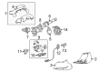 2010 Chevy Camaro Back Up Light Switch Diagram - 92195065