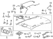 2018 Cadillac CTS Door Handle Diagram - 22929421