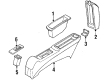 1990 Chevy Lumina Center Console Base Diagram - 12501401