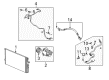 2004 Saturn Ion A/C Condenser Diagram - 20841583