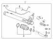 Cadillac CTS Power Steering Hose Diagram - 19257091