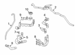 Cadillac CT6 Coolant Pipe Diagram - 84065768