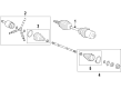 Buick Wheel Seal Diagram - 19258415