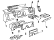 Buick Somerset Car Speakers Diagram - 16034090