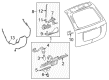 2008 Pontiac Torrent Door Handle Diagram - 5485520