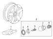 2008 Pontiac Torrent TPMS Sensor Diagram - 19117464