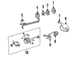 1993 Buick Century Steering Column Cover Diagram - 26012163