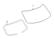 2008 Saturn Vue Weather Strip Diagram - 96832309