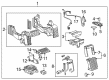 2006 Chevy Trailblazer A/C Expansion Valve Diagram - 88892986