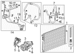 Chevy Trax A/C Condenser Diagram - 95321793