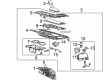 2015 Cadillac ELR Shift Cable Diagram - 22915080